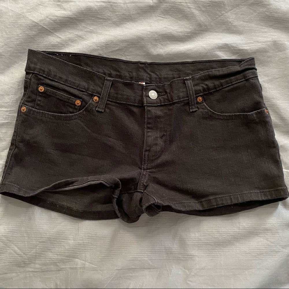 Levi's Black Denim Shorts - size 30